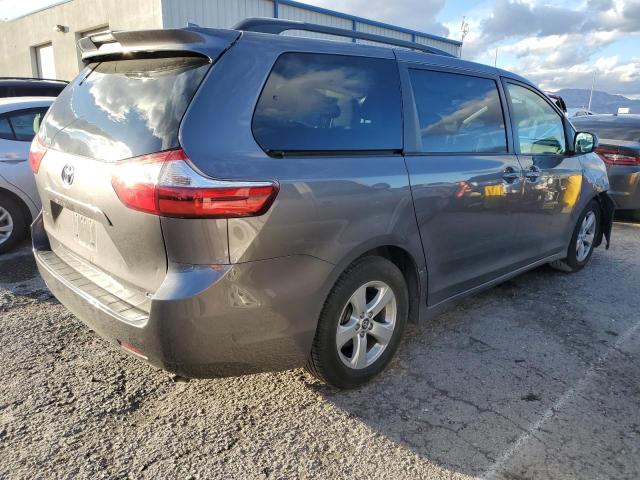 5TDKZ3DC6JS927555 - 2018 TOYOTA SIENNA LE GRAY photo 3