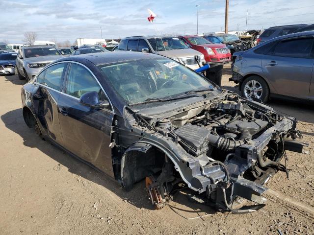 2G4GP5EC9B9177886 - 2011 BUICK REGAL CXL BLUE photo 4