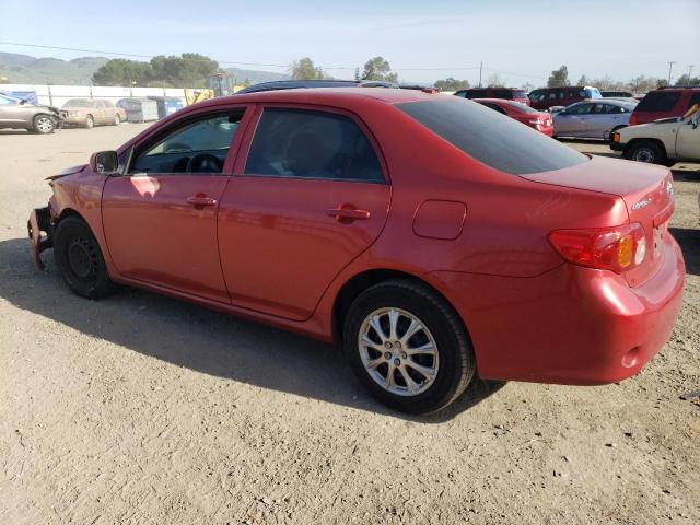 1NXBU4EE8AZ304322 - 2010 TOYOTA COROLLA BASE RED photo 2