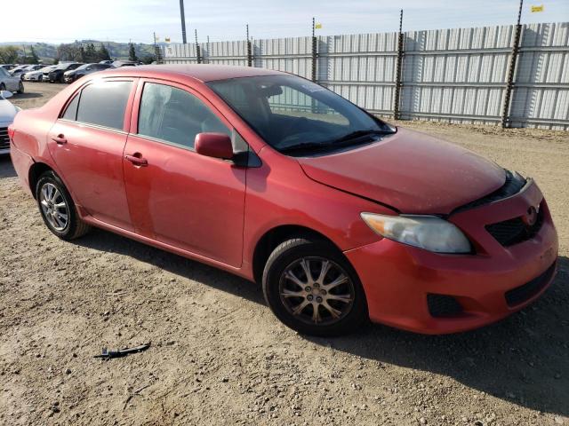 1NXBU4EE8AZ304322 - 2010 TOYOTA COROLLA BASE RED photo 4