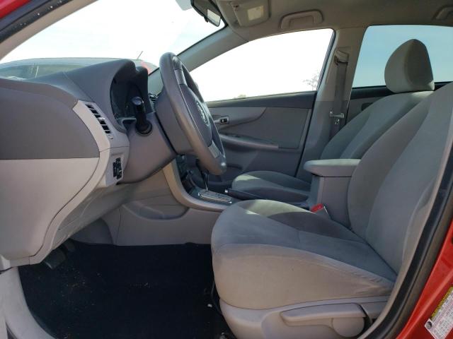 1NXBU4EE8AZ304322 - 2010 TOYOTA COROLLA BASE RED photo 7