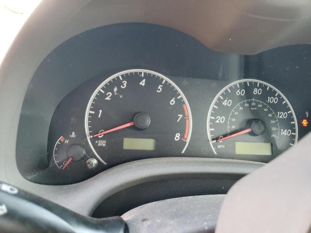 1NXBU4EE8AZ304322 - 2010 TOYOTA COROLLA BASE RED photo 9