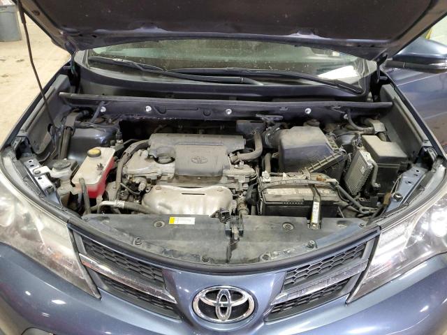 2T3DFREV1DW072786 - 2013 TOYOTA RAV4 LIMITED BLUE photo 11