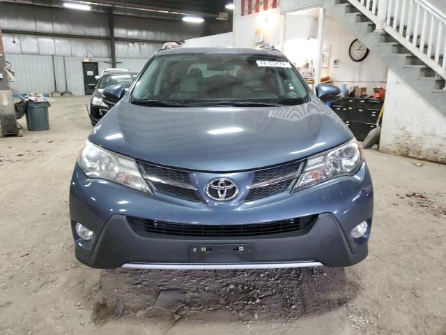 2T3DFREV1DW072786 - 2013 TOYOTA RAV4 LIMITED BLUE photo 5