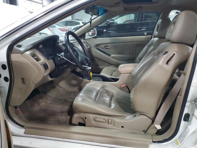 1HGCG22582A019438 - 2002 HONDA ACCORD EX WHITE photo 7