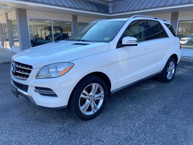 4JGDA5HB4EA403820 - 2014 MERCEDES-BENZ ML 350 4MATIC WHITE photo 2