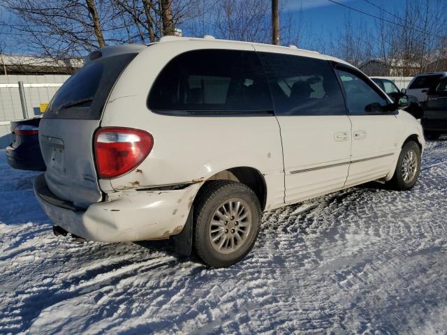 2C8GT64L52R683561 - 2002 CHRYSLER TOWN & COU LIMITED WHITE photo 3