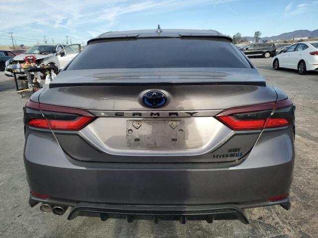 4T1G31AK3RU072372 - 2024 TOYOTA CAMRY SE NIGHT SHADE GRAY photo 6