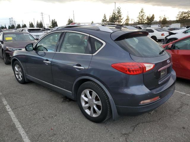 JNKAJ09E58M304962 - 2008 INFINITI EX35 BASE Կապույտ լուսանկար 2