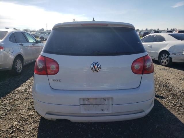 WVWFV71K17W123804 - 2007 VOLKSWAGEN NEW GTI FAHRENHEIT WHITE photo 6