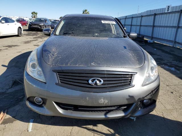 JN1CV6AP6DM726122 - 2013 INFINITI G37 BASE GRAY photo 5