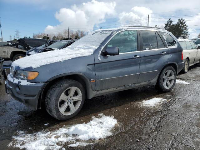 5UXFB33512LH31942 - 2002 BMW X5 4.4I GRAY photo 1