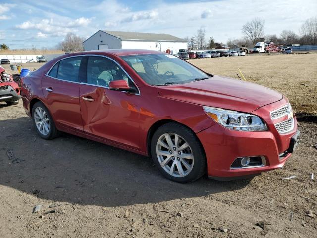 1G11J5SX6DF303238 - 2013 CHEVROLET MALIBU LTZ ბურგუნდია ფოტო 4