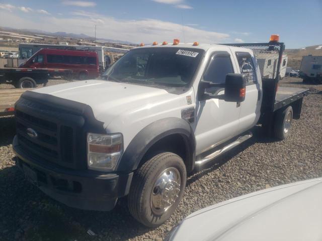 1FDAW4GR7AEA75129 - 2010 FORD F450 SUPER DUTY WHITE photo 1