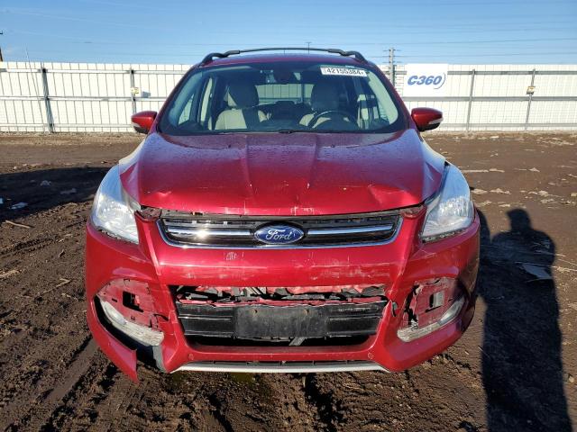 1FMCU0HX6DUA33274 - 2013 FORD ESCAPE SEL RED photo 5