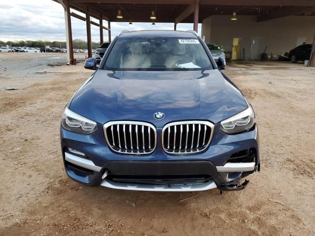 5UXTR7C51KLR49799 - 2019 BMW X3 SDRIVE30I BLUE photo 5