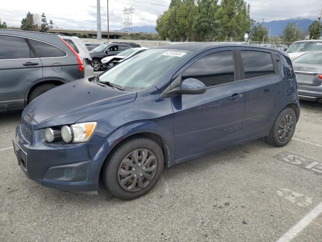 1G1JA6SG4F4162299 - 2015 CHEVROLET SONIC LS BLUE photo 1