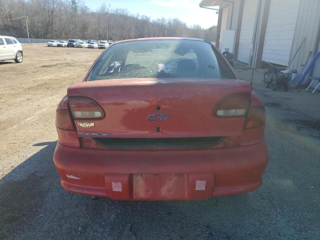 1G1JC5245X7293459 - 1999 CHEVROLET CAVALIER RED photo 6