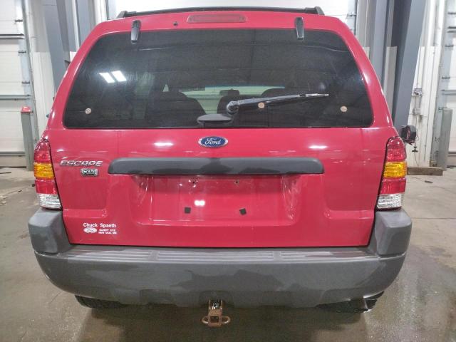 1FMYU04191KA69488 - 2001 FORD ESCAPE XLT RED photo 6