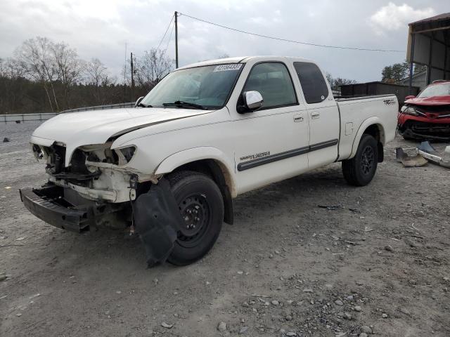 5TBRT34193S438111 - 2003 TOYOTA TUNDRA ACCESS CAB SR5 WHITE photo 1