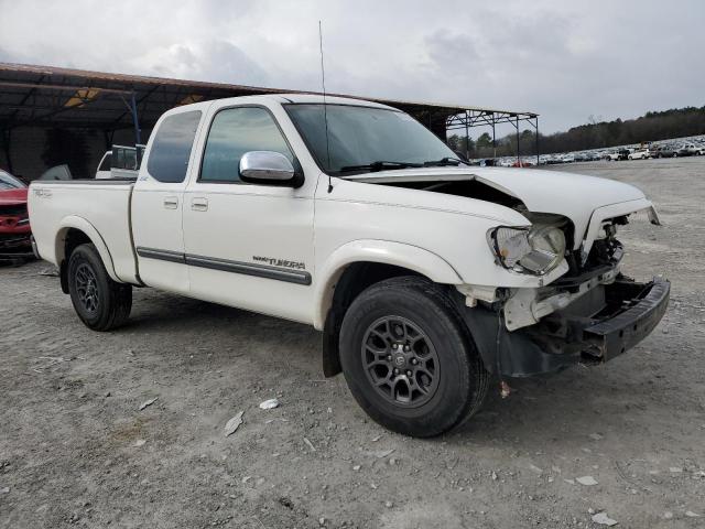 5TBRT34193S438111 - 2003 TOYOTA TUNDRA ACCESS CAB SR5 WHITE photo 4