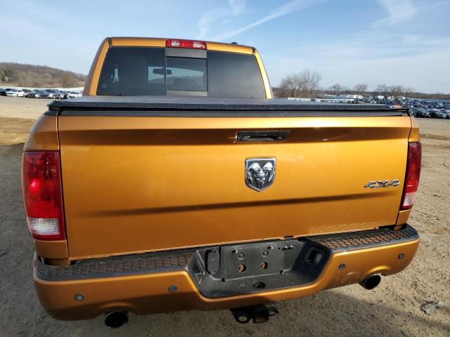 1C6RD7MT7CS326905 - 2012 DODGE RAM 1500 SPORT ORANGE photo 6