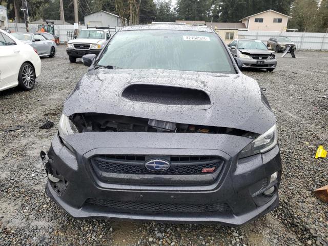 JF1VA2M67G9823677 - 2016 SUBARU WRX STI CHARCOAL photo 5