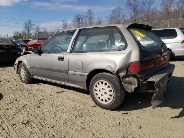 2HGED6352MH517095 - 1991 HONDA CIVIC DX GRAY photo 2