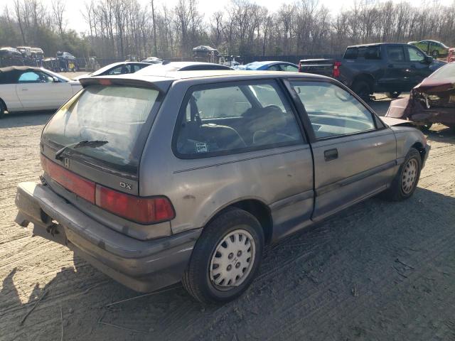 2HGED6352MH517095 - 1991 HONDA CIVIC DX GRAY photo 3