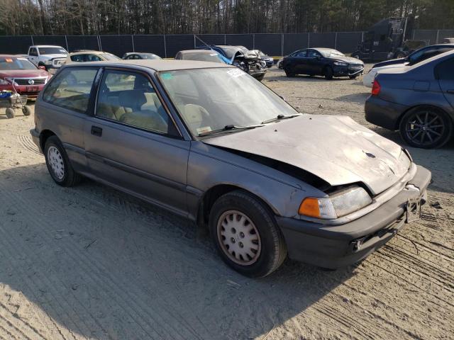 2HGED6352MH517095 - 1991 HONDA CIVIC DX GRAY photo 4