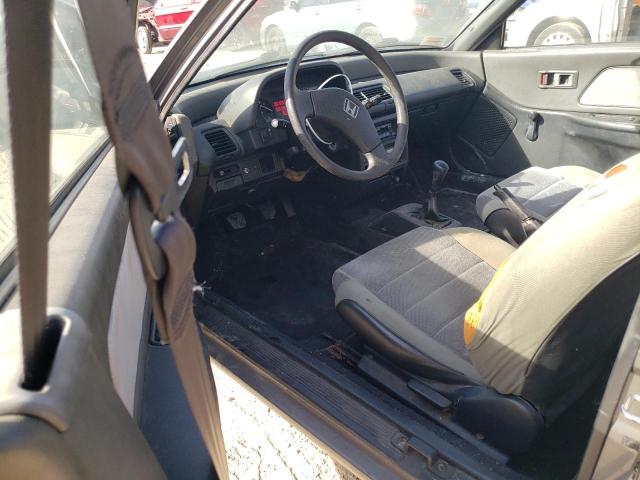 2HGED6352MH517095 - 1991 HONDA CIVIC DX GRAY photo 8