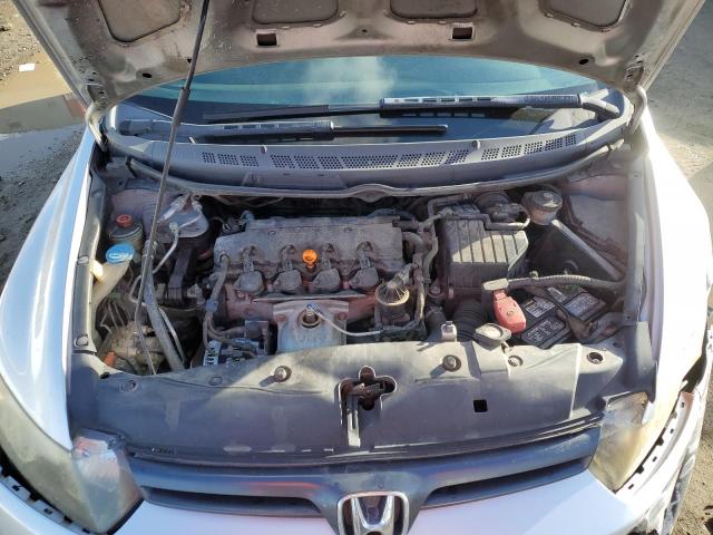 2HGFG12647H505981 - 2007 HONDA CIVIC LX SILVER photo 11