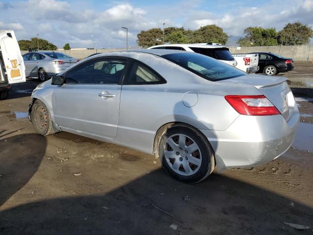 2HGFG12647H505981 - 2007 HONDA CIVIC LX SILVER photo 2