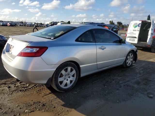 2HGFG12647H505981 - 2007 HONDA CIVIC LX SILVER photo 3