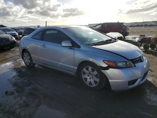 2HGFG12647H505981 - 2007 HONDA CIVIC LX SILVER photo 4