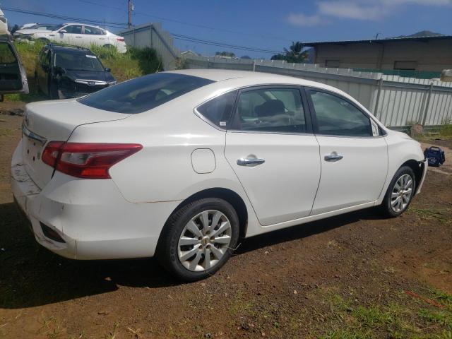 3N1AB7AP9KY269046 - 2019 NISSAN SENTRA S WHITE photo 3