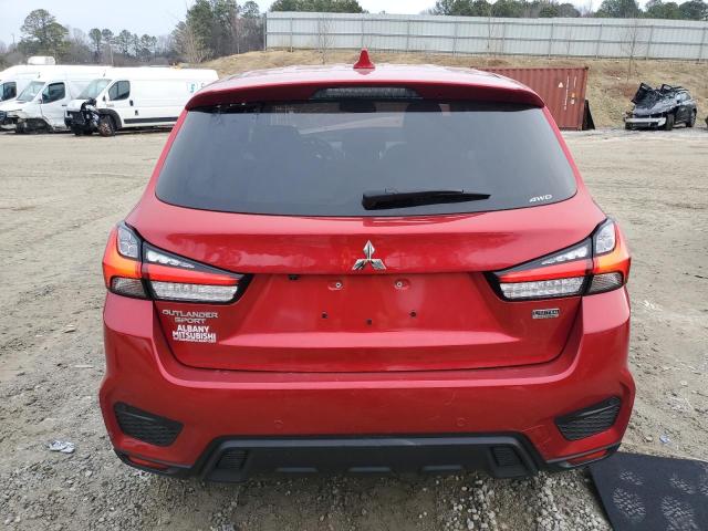 JA4ARUAU9PU008016 - 2023 MITSUBISHI OUTLANDER S/SE RED photo 6