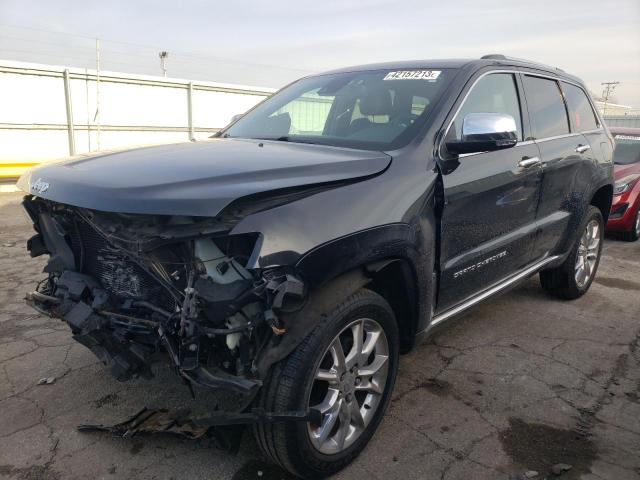 1C4RJFJT1EC146123 - 2014 JEEP GRAND CHER SUMMIT შავი ფოტო 1