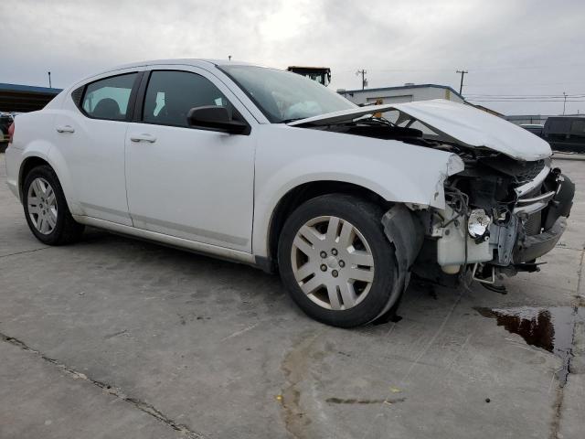 1C3CDZAB5DN568389 - 2013 DODGE AVENGER SE WHITE photo 4