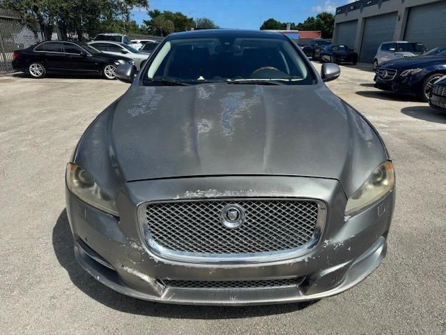 SAJWA2GB6BLV14416 - 2011 JAGUAR XJL GRAY photo 5