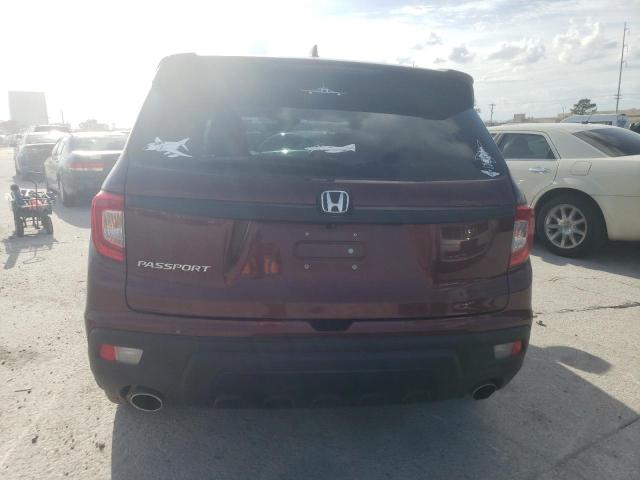 5FNYF7H52MB000194 - 2021 HONDA PASSPORT EXL ბურგუნდია ფოტო 6