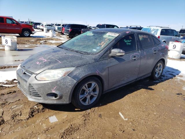 1FADP3F28EL372141 - 2014 FORD FOCUS SE GRAY photo 1