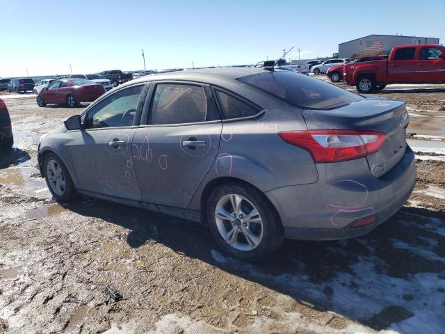 1FADP3F28EL372141 - 2014 FORD FOCUS SE GRAY photo 2