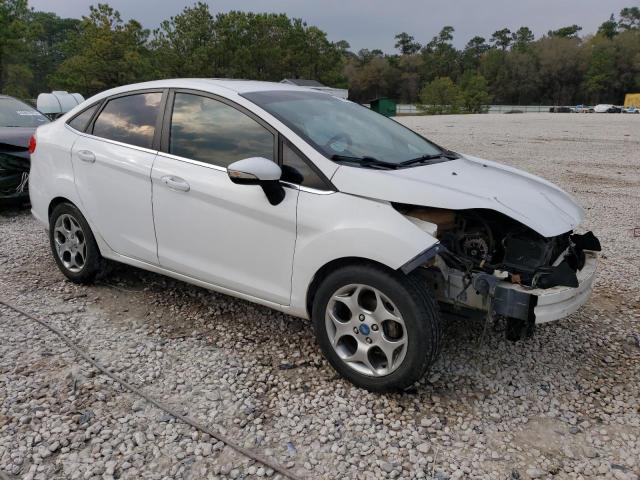 3FADP4CJ4BM114047 - 2011 FORD FIESTA SEL WHITE photo 4