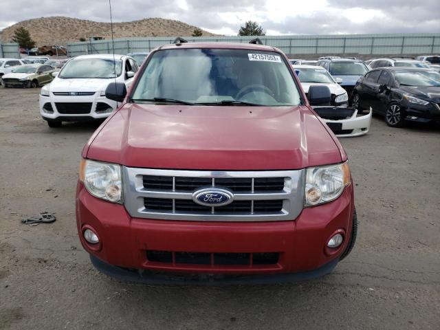 1FMCU0D70CKA91851 - 2012 FORD ESCAPE XLT RED photo 5