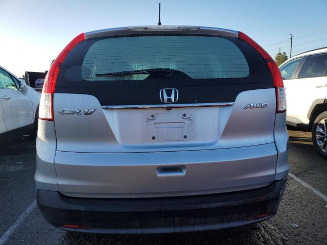 2HKRM4H38EH626164 - 2014 HONDA CR-V LX SILVER photo 6