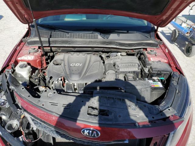 5XXGM4A72FG467370 - 2015 KIA OPTIMA LX RED photo 11