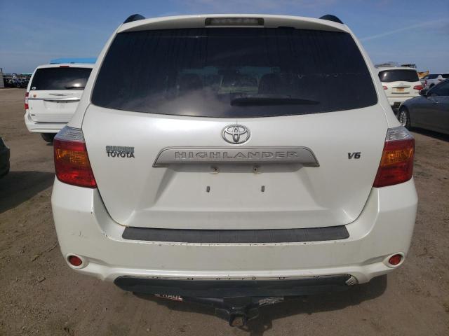 JTEDS41A192084157 - 2009 TOYOTA HIGHLANDER WHITE photo 6