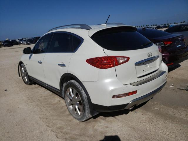 JN1BJ0RR6GM265616 - 2016 INFINITI QX50 WHITE photo 2