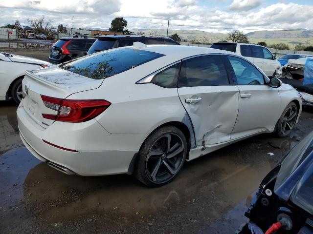 1HGCV1F36KA175745 - 2019 HONDA ACCORD SPORT WHITE photo 3